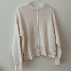 A new day cream sweater